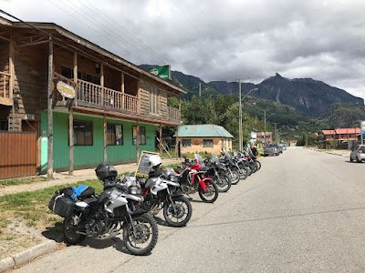 group motorbike tour South America